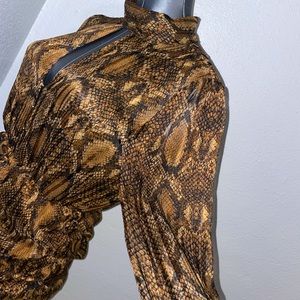 ❌SOLD❌Zara Python Dress